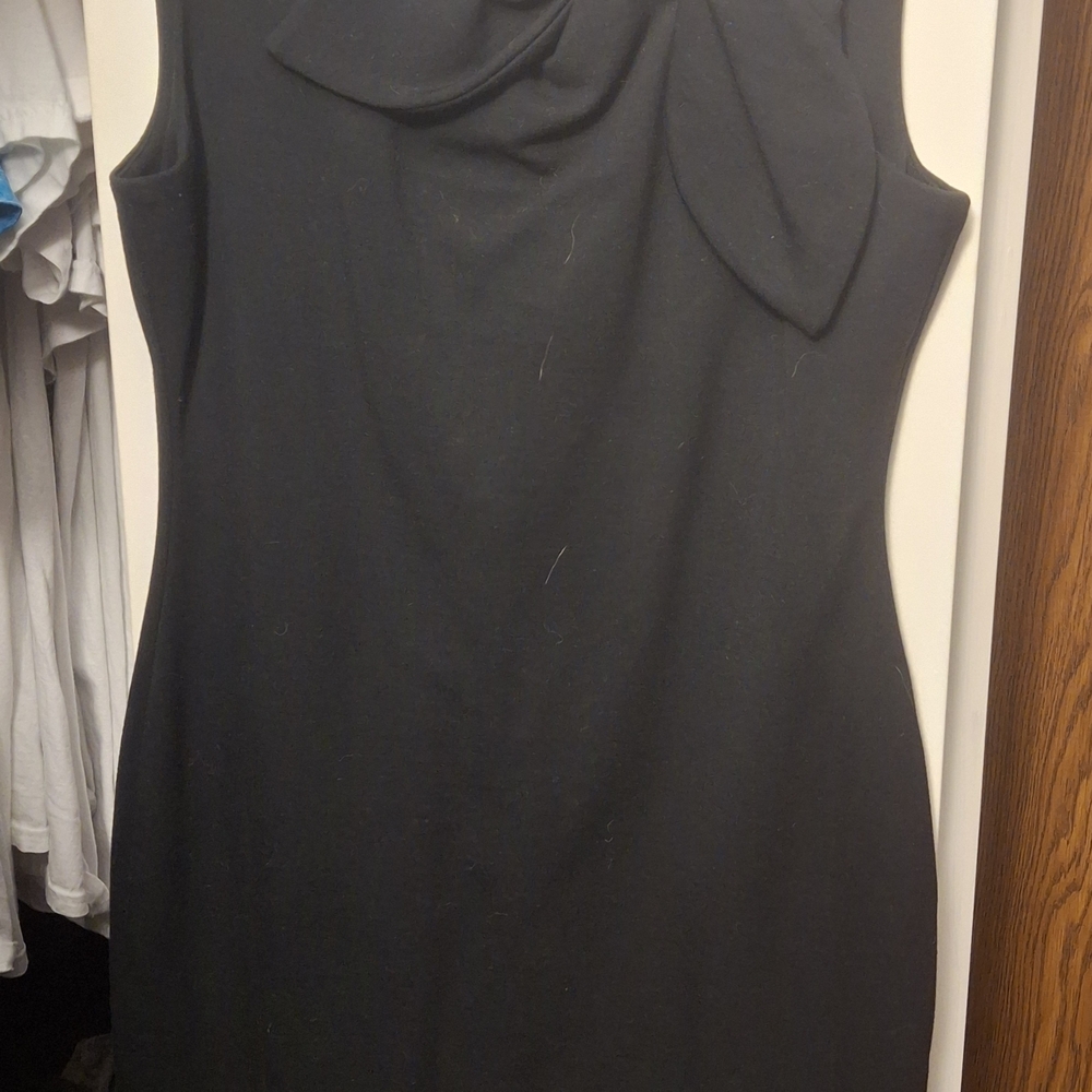 Banana Republic Black Mini Dress with Bow Detail